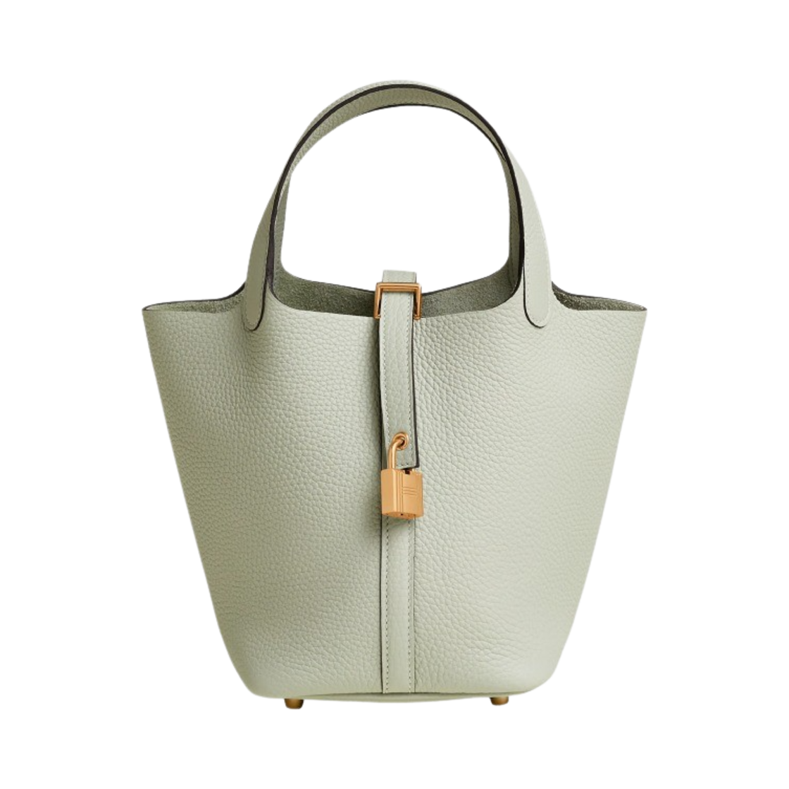 에르메스 피코탄 락 18 백 클레망스 & 골드 하드웨어 그리 네베(Hermes Picotin Lock 18 Bag Clemence & Gold Gris Neve) - 1