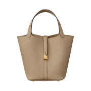 Hermes Picotin Lock 22 Bag Clemence & Gold Trench