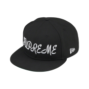 Supreme Script New Era Black - 23SS