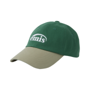 Emis New Logo Mix Ball Cap Beige Green