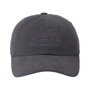 Emis Cotton Brushed Ball Cap Charcoal