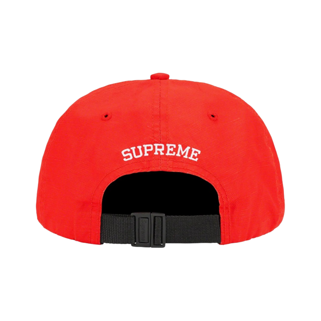 슈프림 스몰 박스 코티드 리넨 6-패널 캡 레드 - 22SS(Supreme Small Box Coated Linen 6-Panel Red - 22SS) - 2