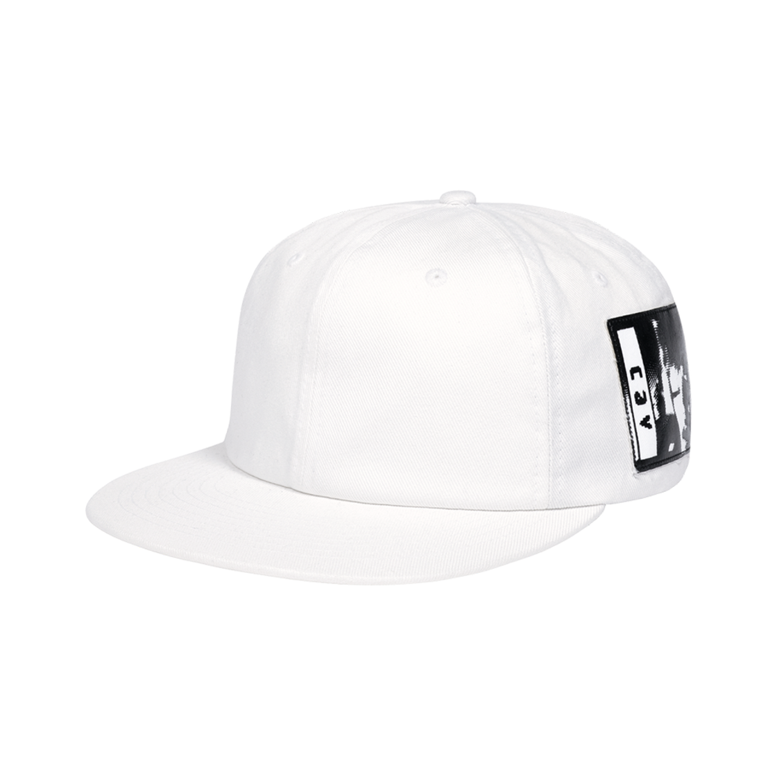 카브엠트 LR 패치 캡 화이트 - 25SS(Cav Empt LR Patches Cap White - 25SS)