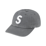 Supreme Pigment Print S Logo 6-Panel Grey - 22FW