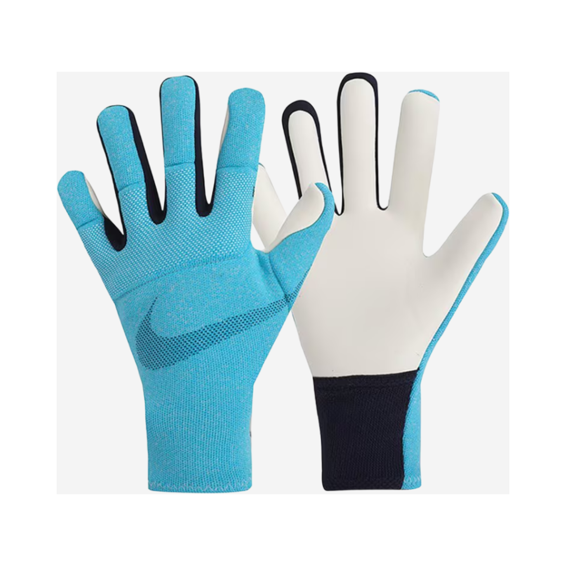 나이키 다이나믹 핏 사커 골키퍼 글러브 블루 퓨리 글레이셔 블루(Nike Dynamic Fit Soccer Goalkeeper Gloves Blue Fury Glacier Blue) - 1