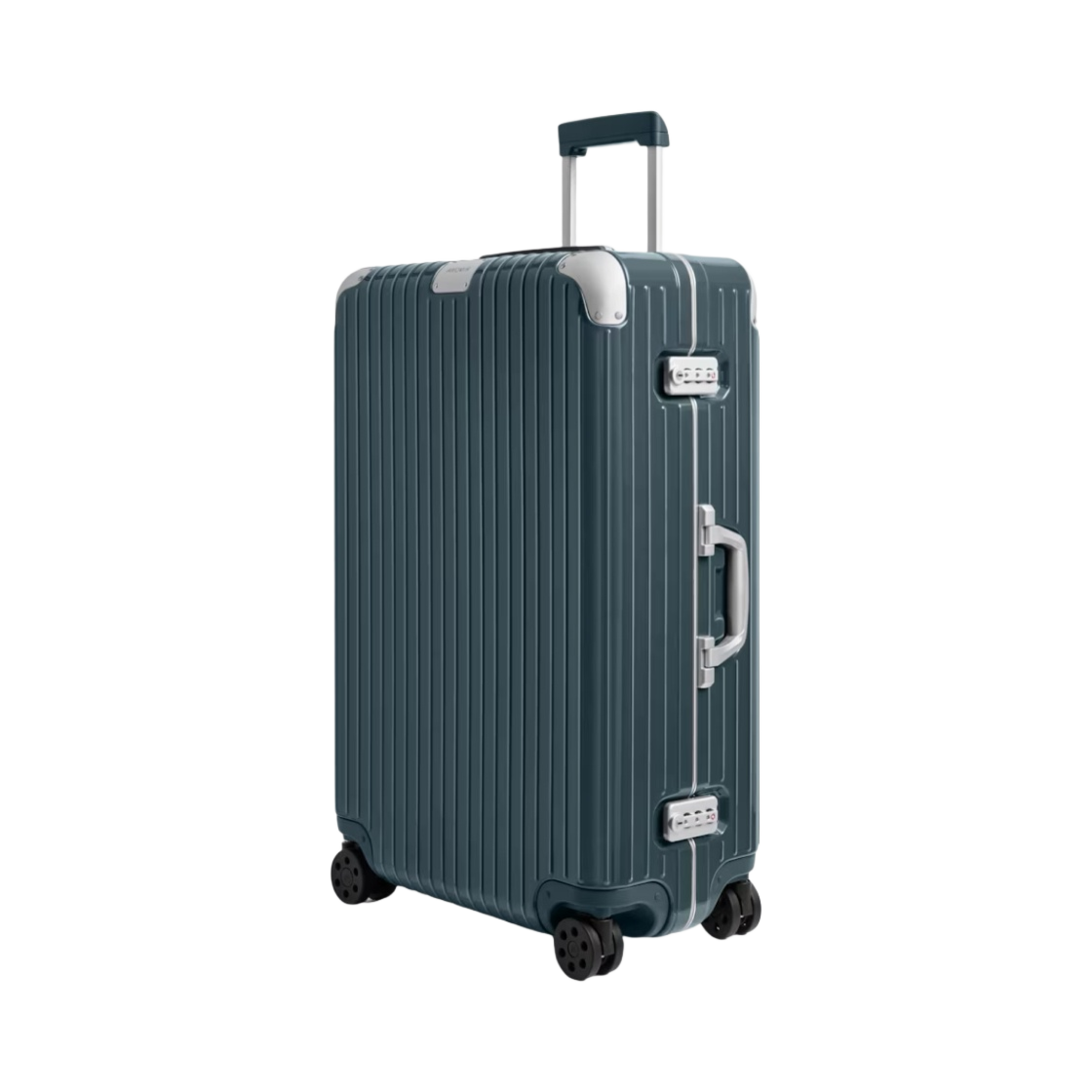 리모와 하이브리드 체크인 L 아노다이즈드 알루미늄 폴리카보네이트 스틸 블루(Rimowa Hybrid Check-In L Anodised Aluminium Polycarbonate Steel Blue) - 2