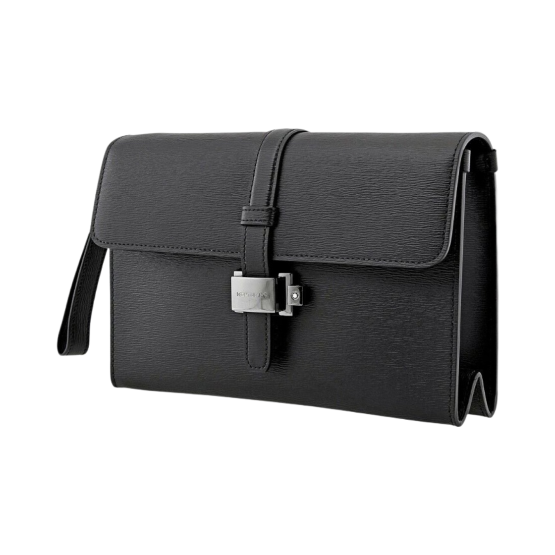 몽블랑 웨스트사이드 클러치 집 탑 블랙(Montblanc Westside Clutch Zip Top Black) - 1