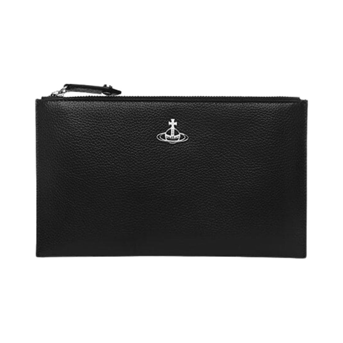 52030003U-S000D-N403 Vivienne Westwood Re-Vegan Biogreen Grain Purse Clutch Bag Black