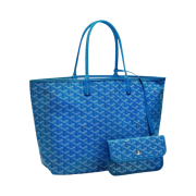 Goyard Saint Louis PM Bag Sky Blue