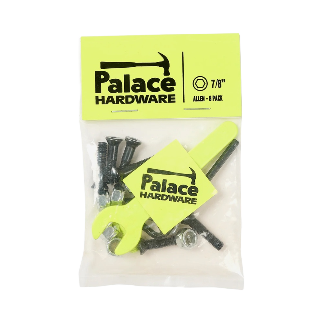 팔라스 하드웨어 앨렌 볼트 세이프티 옐로우 블랙 - 23FW(Palace Hardware Allen Bolts Safety Yellow Black - 23FW) - 2