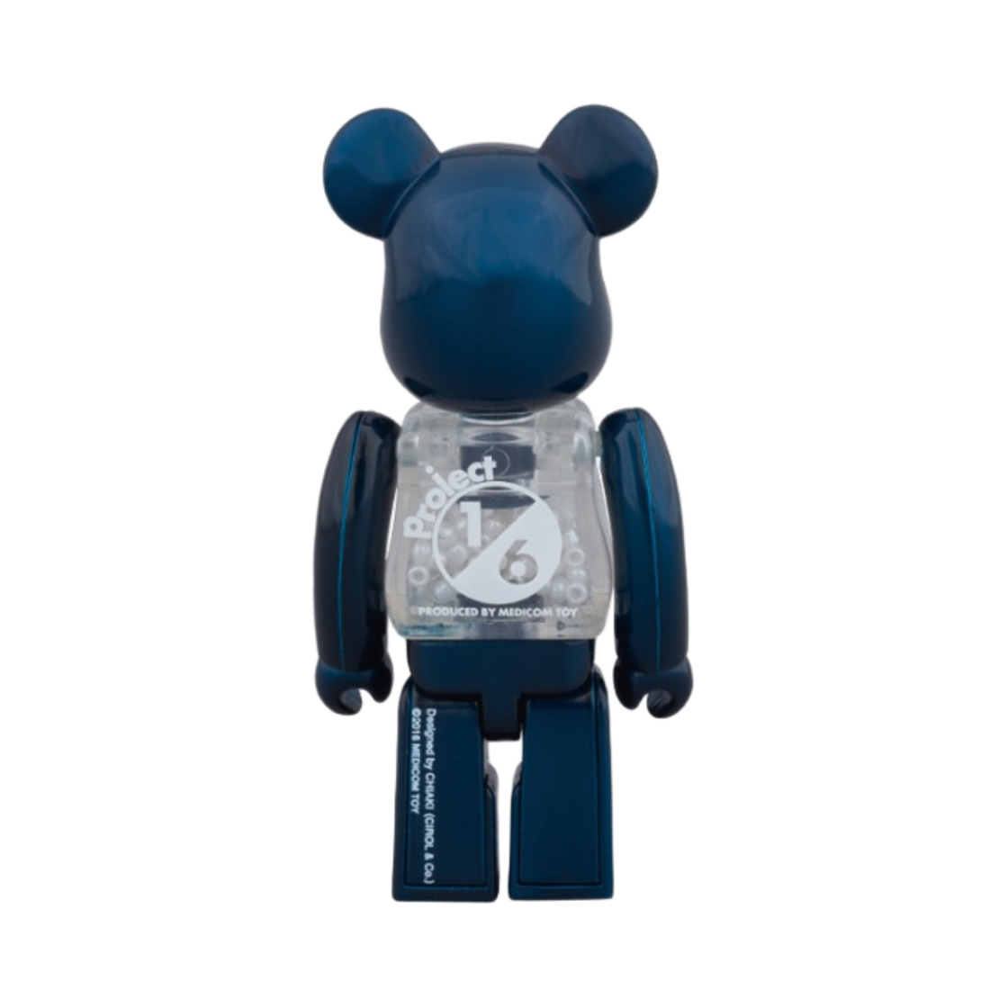 베어브릭 마이 퍼스트 베어브릭 베이비 펄 네이비 버전 100%(Bearbrick My First Bearbrick Baby Pearl Navy Ver. 100%) - 2