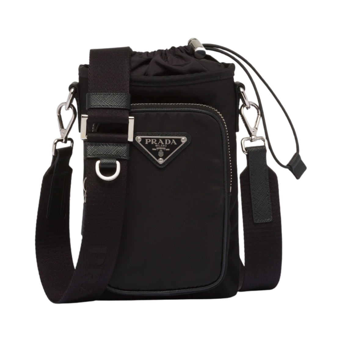 프라다 리나일론 스마트폰 케이스 블랙(Prada Re-Nylon Smartphone Case Black)