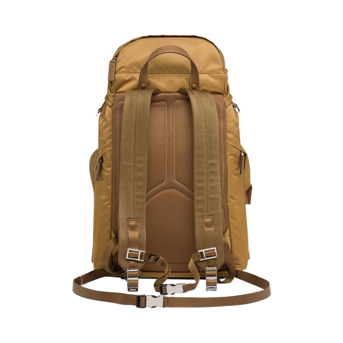 프라다 리나일론 사피아노 레더 백팩 토바코(Prada Re-Nylon Saffiano Leather Backpack Tobacco) - 3