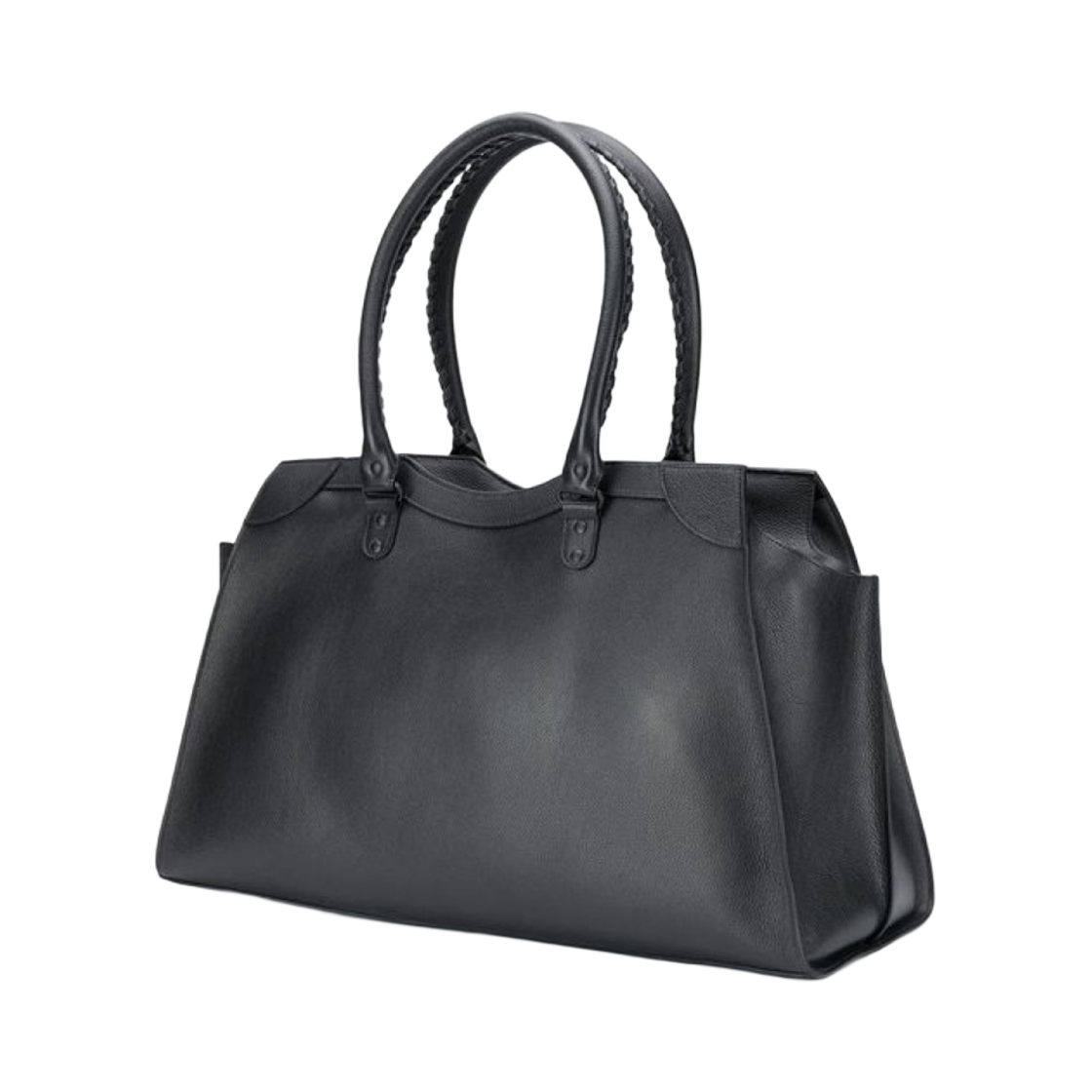 발렌시아가 그레인드 카프스킨 네오 클래식 라지 핸드백 블랙(Balenciaga Grained Calfskin Neo Classic Large Handbag Black) - 2