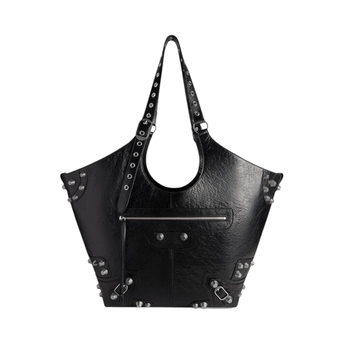 발렌시아가 르 카골 라지 캐리 올 백 블랙