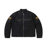 Supreme x Vanson Leathers Cordura Cotton Jacket Black - 25SS