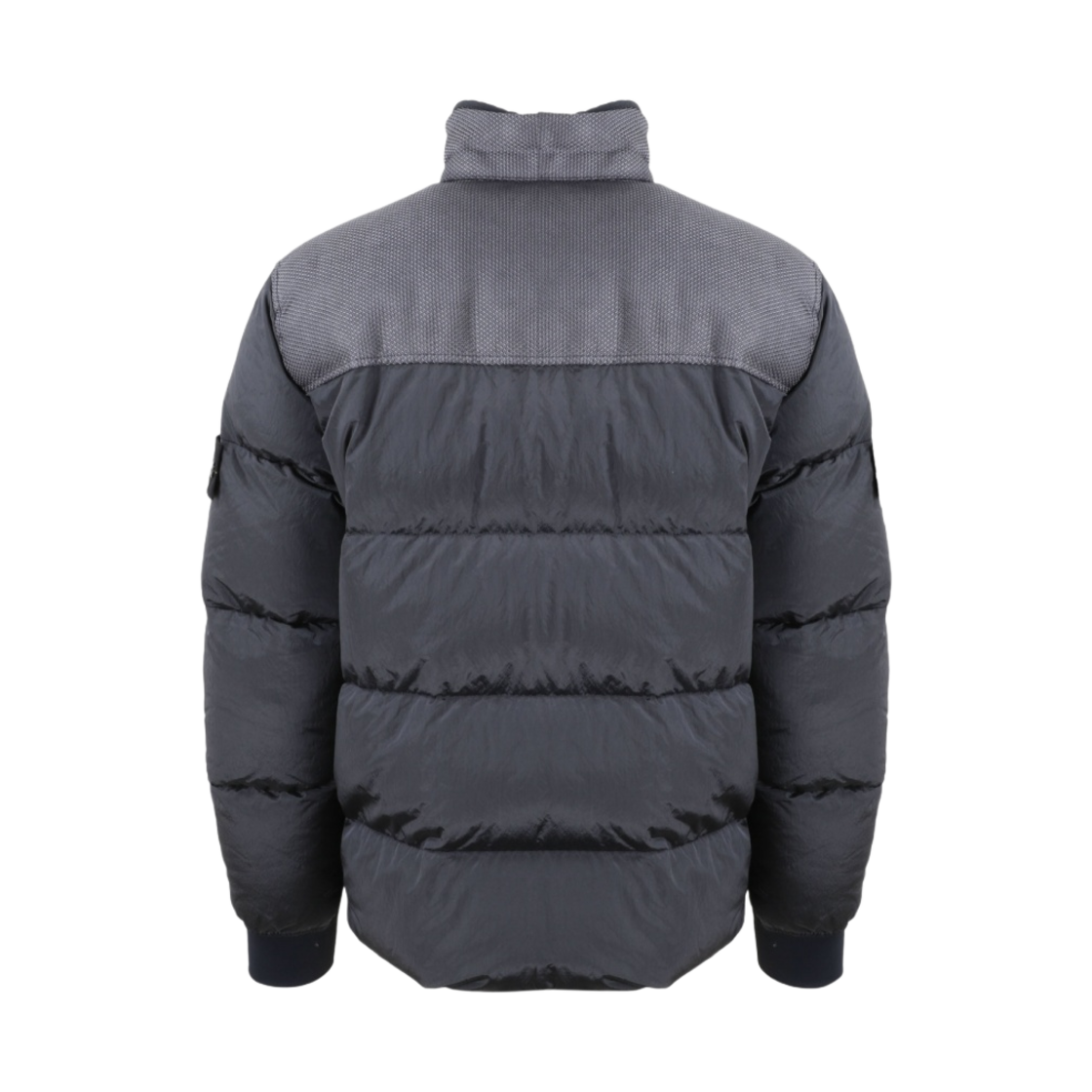 스톤 아일랜드 42840 모디파이드 파나마 나일론 믹스 패브릭 다운-TC 자켓 잉크 블루 - 21FW(Stone Island 42840 Modified Panama Nylon Mix Fabric Down-TC Jacket Ink Blue - 21FW) - 2