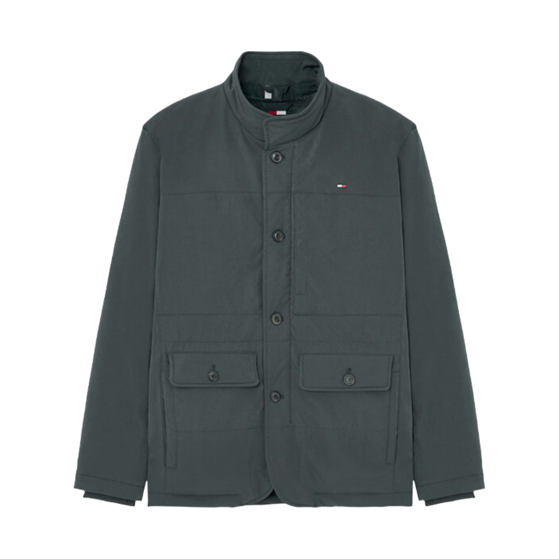 T12E7QOT748ML1900 Tommy Jeans Goose Down Worker Jacket Grey