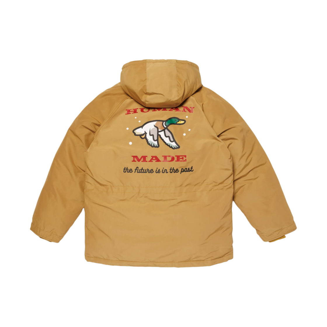 휴먼 메이드 다운 파카 브라운