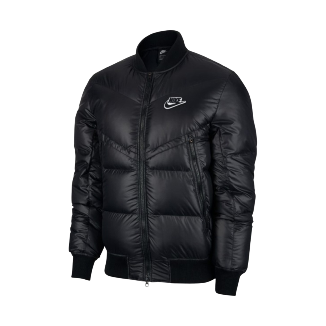 Nike NSW Windrunner Down Fill Bomber Jacket Black Asia