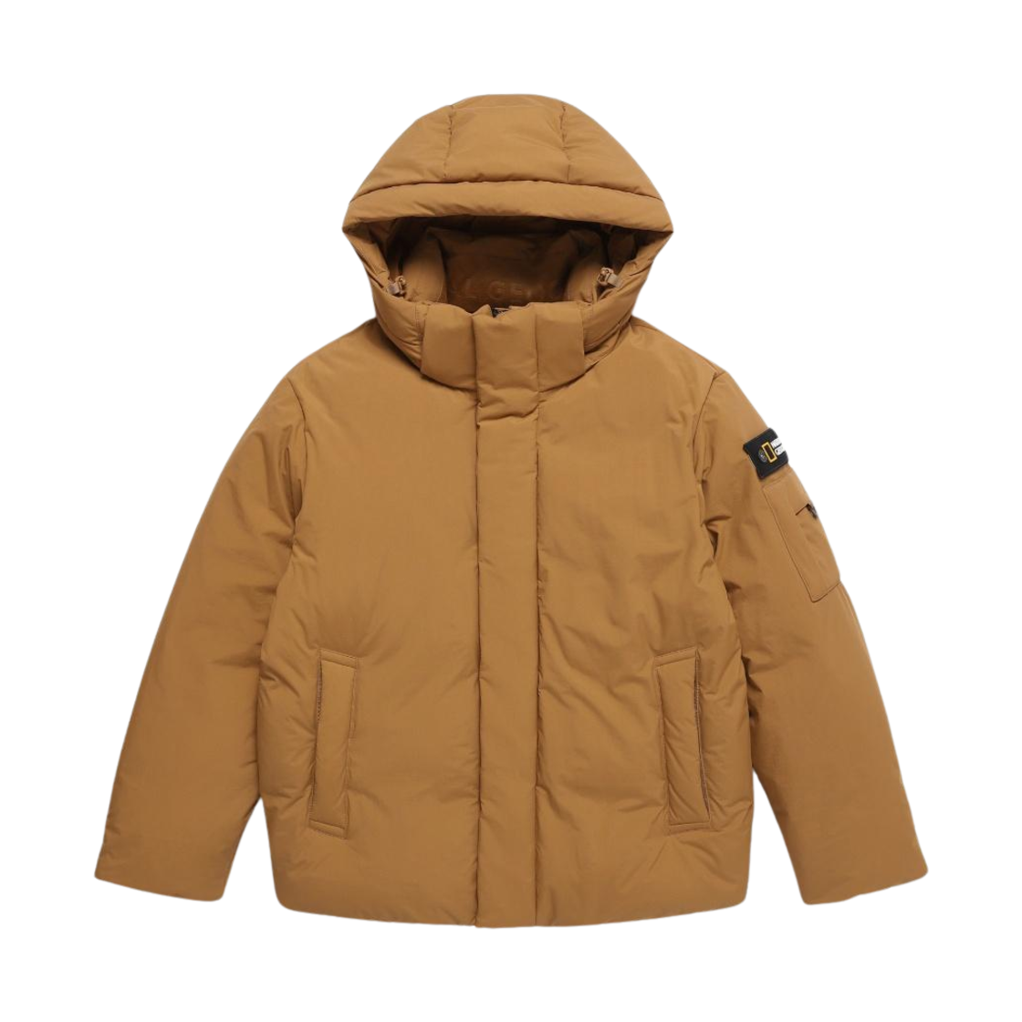 N244UDW990 National Geographic Stellar Down Jumper Tan