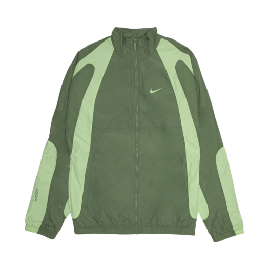 Nike x Drake Nocta Nylon Track Jacket Oil Green (FN7666-386)
