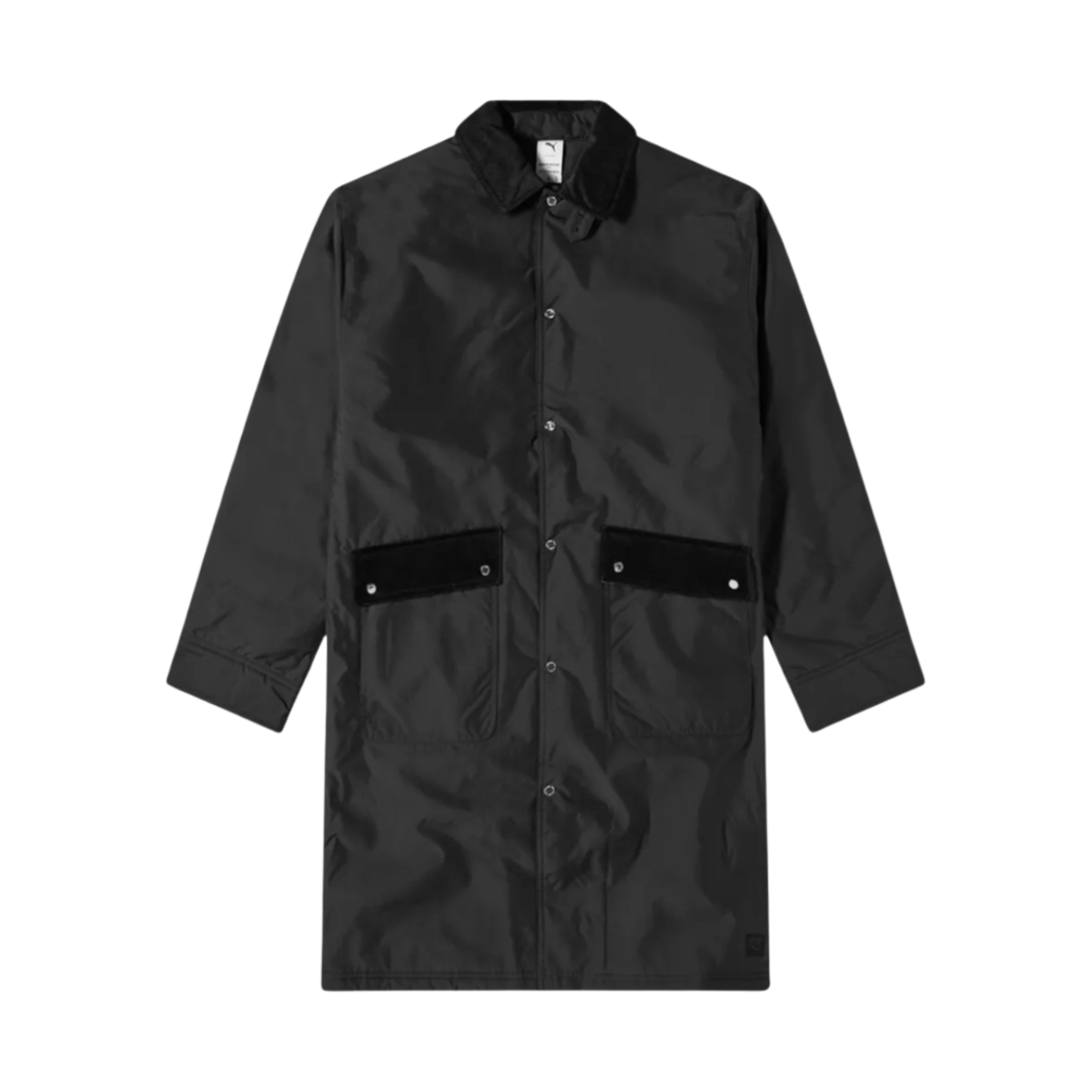 532306-01 Puma x Maison Kitsune Trench Coat Black