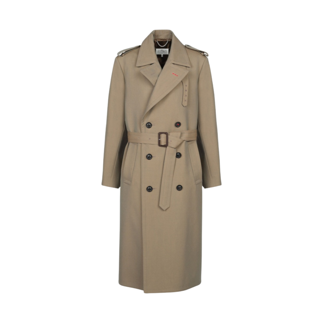 메종 마르지엘라 벨티트 트렌치 코트 넛맥(Maison Margiela Belted Trench Coat Nutmeg)