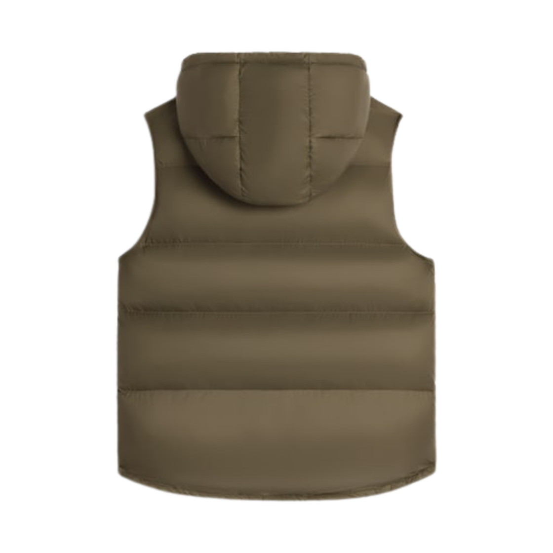 (W) 셀린느 라이트 나일론 슬리브리스 다운 자켓 카키((W) Celine Sleeveless Down Jacket in Light Nylon Khaki) - 2