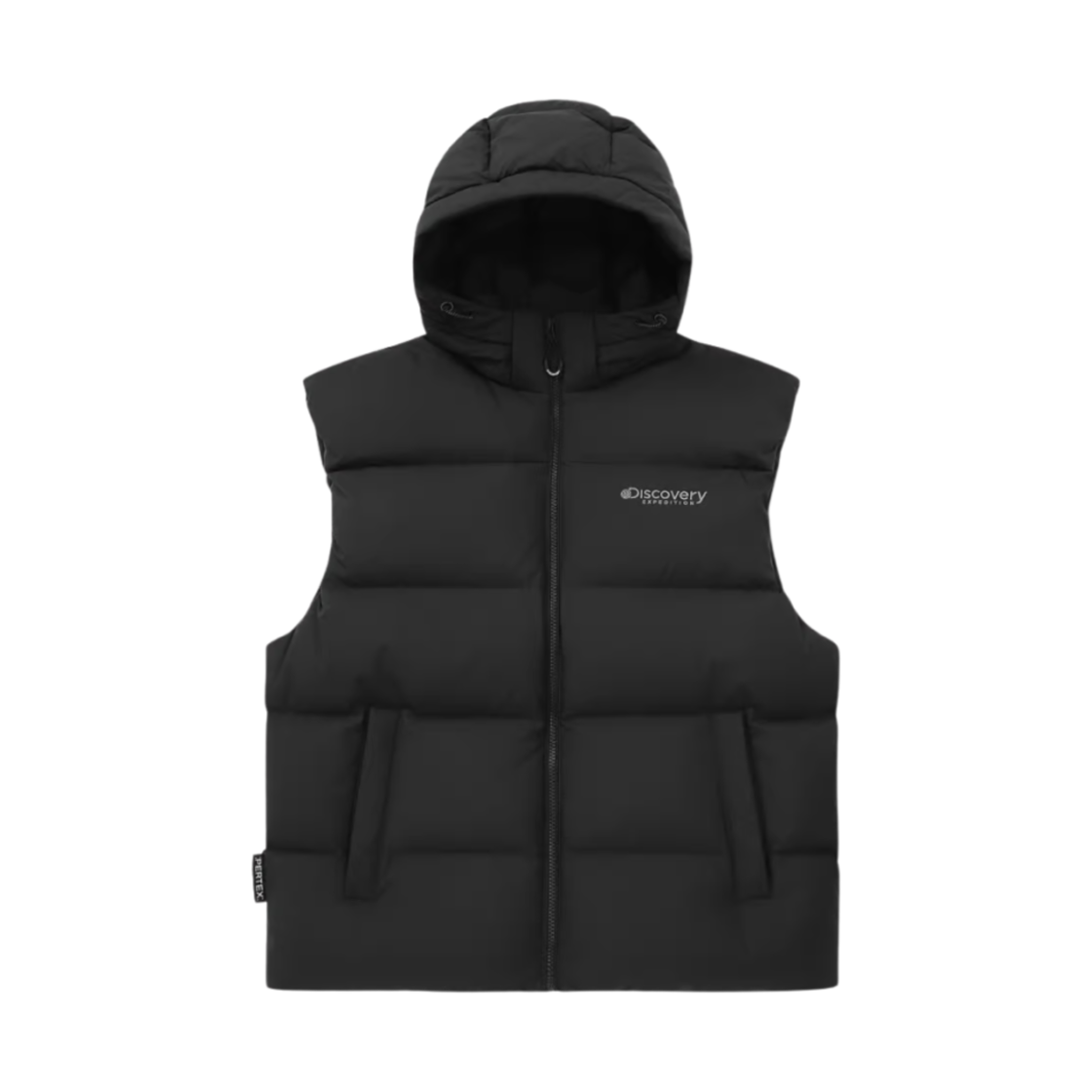 디스커버리 익스페디션 글렌 퍼텍스 퀀텀 다운 패딩 베스트 블랙(Discovery Expedition Glen Pertex Quantum Down Padding Vest Black)