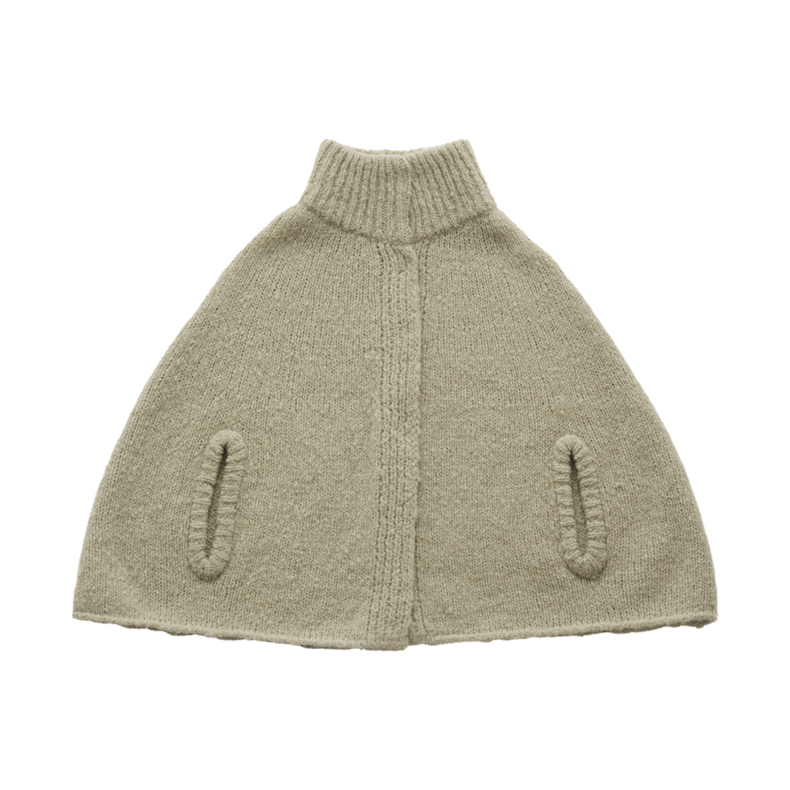 FV24D_CD02AS000 [KREAM 단독] FARVEN Santa Wool Cape Apple Sage
