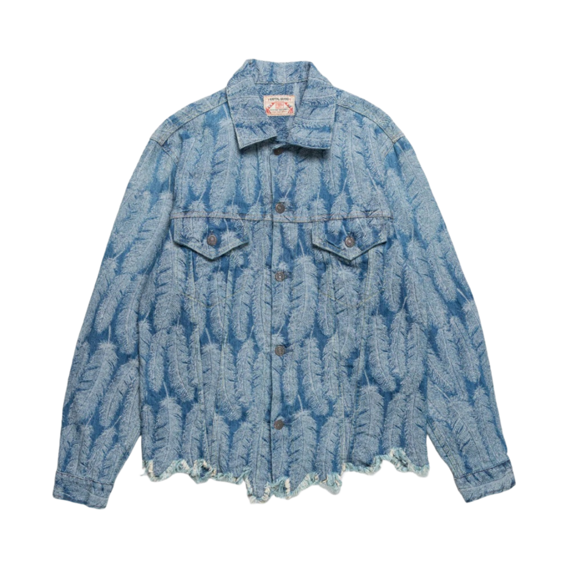 캐피탈 12온즈 맥파이 데님 3rd 자켓 라이트 인디고(Kapital 12 oz. Magpie Denim 3rd Jacket Light Indigo)