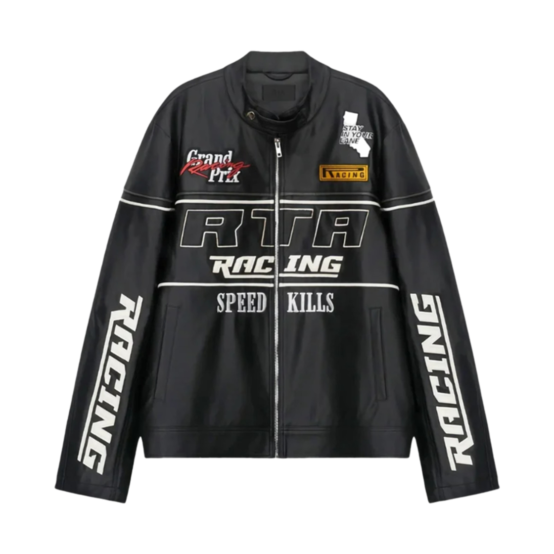 RTA 조나 레이싱 자켓 블랙(RTA Jonah Racing Jacket Black)