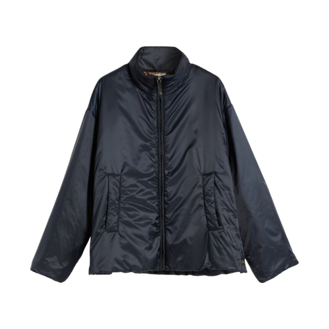 (W) 막스마라 더 큐브 마티스 방수 캔버스 자켓 미드나잇블루((W) Max Mara The Cube Matisse Water-Repellent Canvas Jacket Midnightblue) - 1