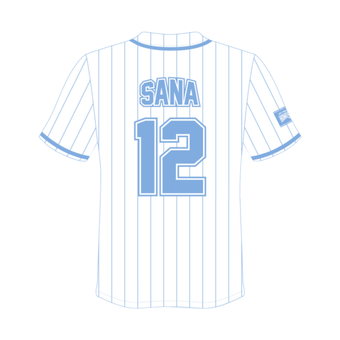 TWICE 9ROUND BASEBALL UNIFORM サナ TWICE HOME9ROUND BASEBALL UNIFORM サナ TWICE BASEBALL