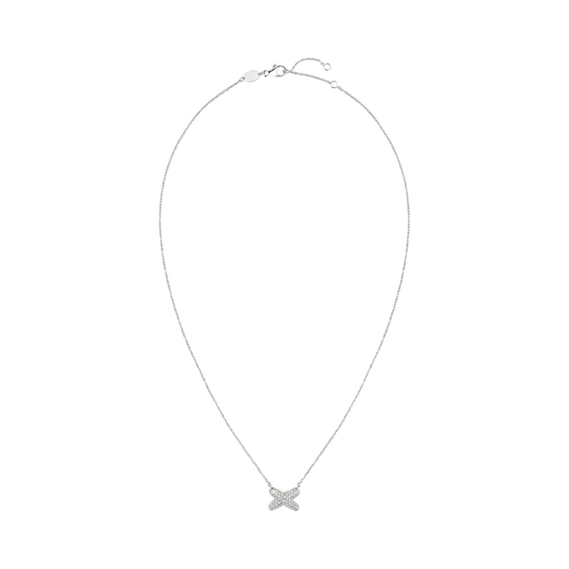 083219 Chaumet Jeux De Liens Pendant White Gold Diamonds