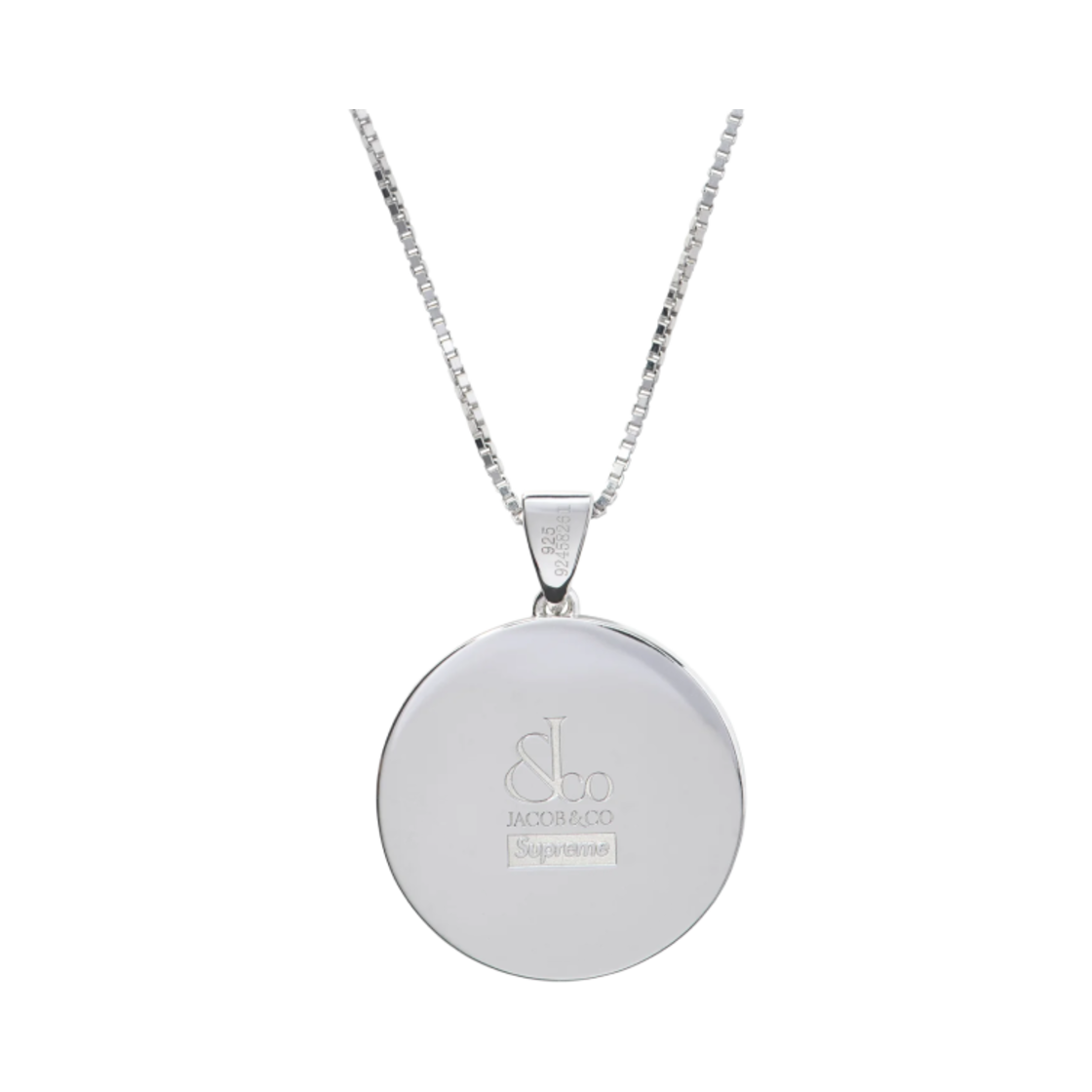 슈프림 x 제이콥 앤 코 스털링 실버 조디악 펜던트 실버 버고 - 24FW(Supreme x Jacob & Co. Sterling Silver Zodiac Pendant Silver Virgo - 24FW) - 2