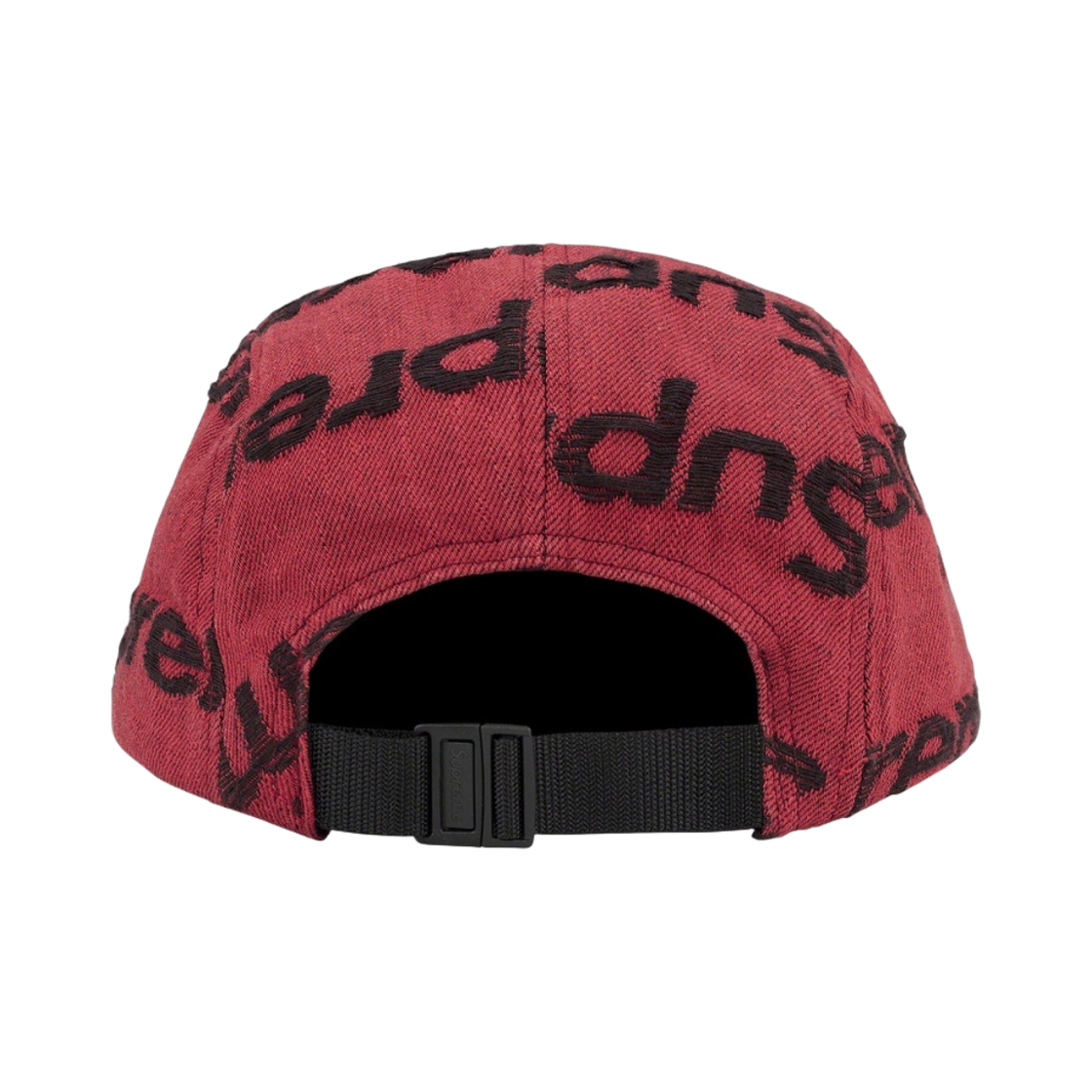 슈프림 프레이드 로고 데님 캠프캡 레드 - 21SS(Supreme Frayed Logos Denim Camp Cap Red - 21SS) - 2