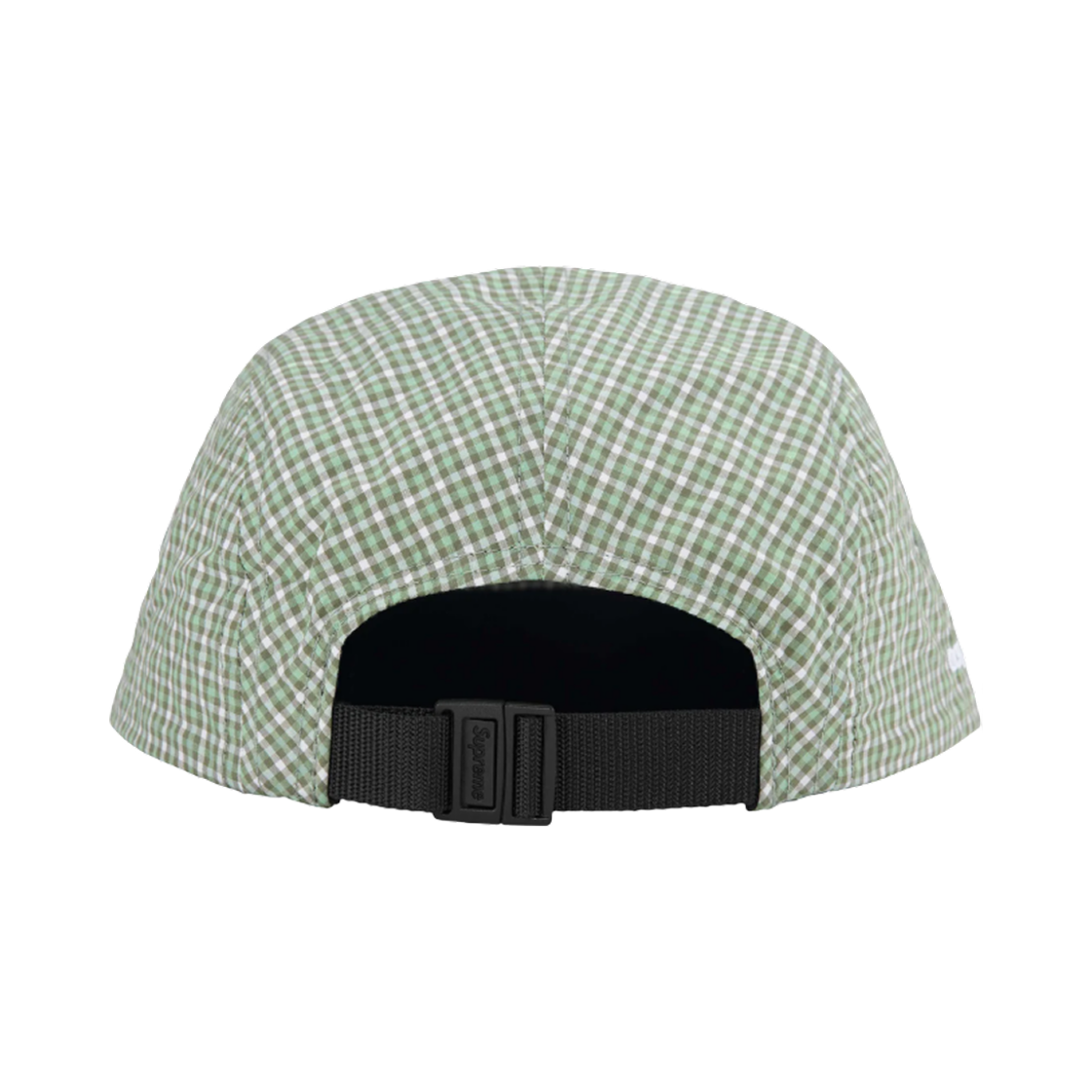 슈프림 코듀라 플레이드 캠프캡 블루 - 25SS | Supreme | KREAM