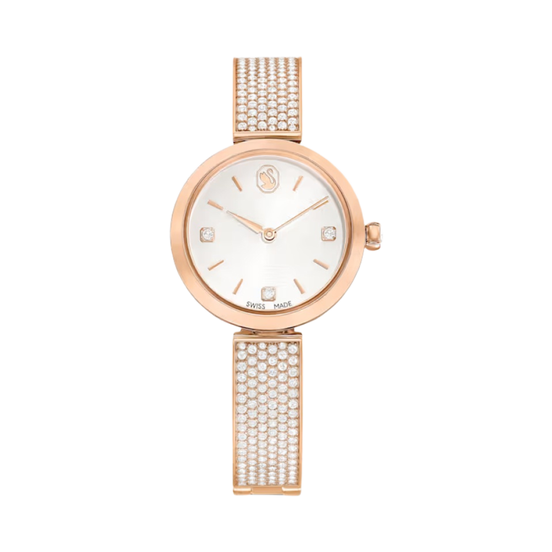 (W) 스와로브스키 일루미나 워치 로즈 골드((W) Swarovski Illumina Watch Rose Gold)