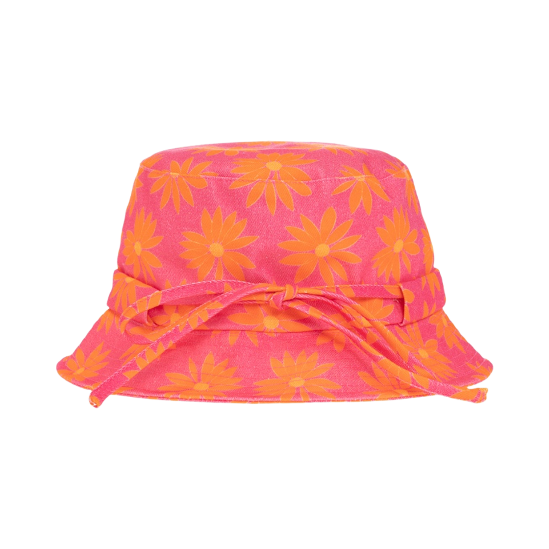 자크뮈스 르 밥 가조 노티드 버킷햇 프린트 오렌지 핑크 플라워(Jacquemus Le Bob Gadjo Knotted Bucket Hat Print Orange Pink Flowers) - 2