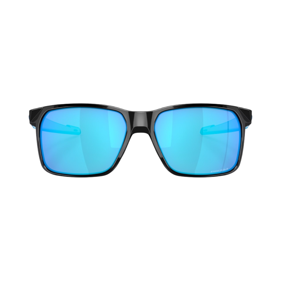 오클리 포탈 X 폴리쉬드 블랙 프레임 프리즘 사파이어 렌즈 유니버셜 핏(Oakley Portal X Polished Black Frame Prizm Sapphire Lenses Universal Fit) - 2