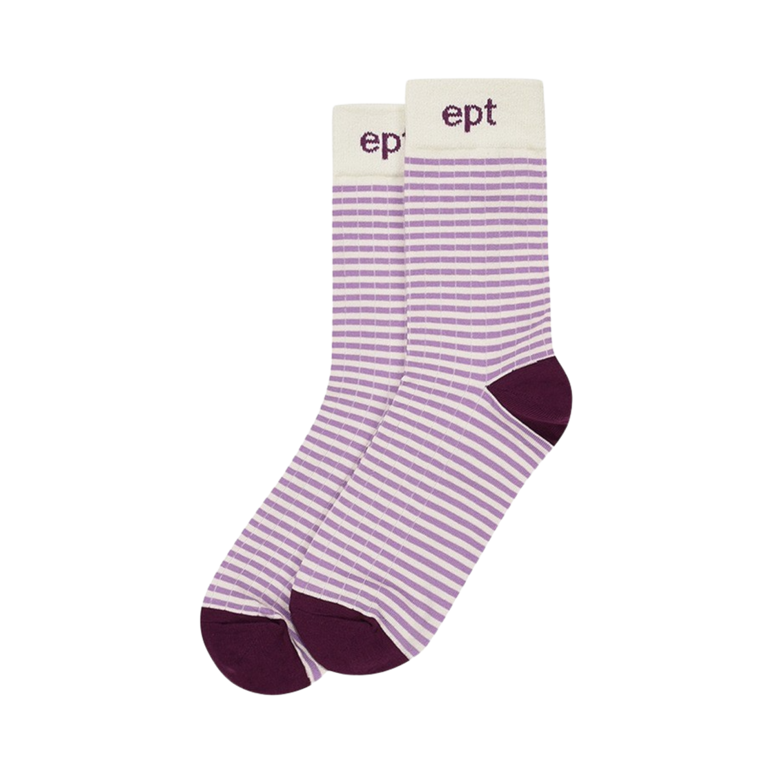 EP4SN3SO44402333 EPT Striped Socks Plum