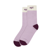 EPT Striped Socks Plum
