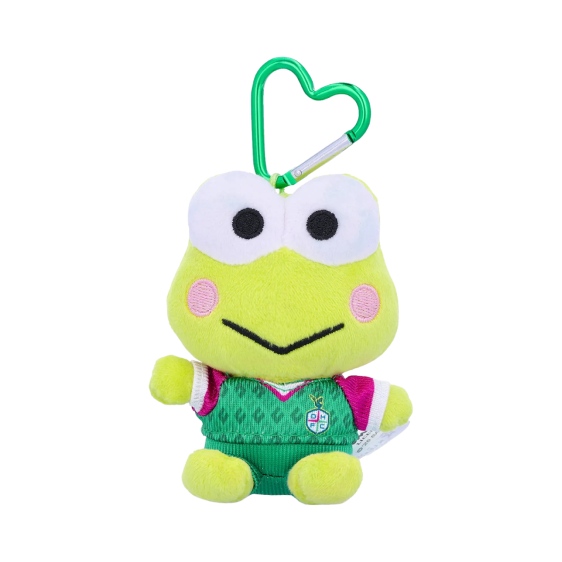 - K League x Sanrio Characters Plush Keyring Kerokerokeroppi