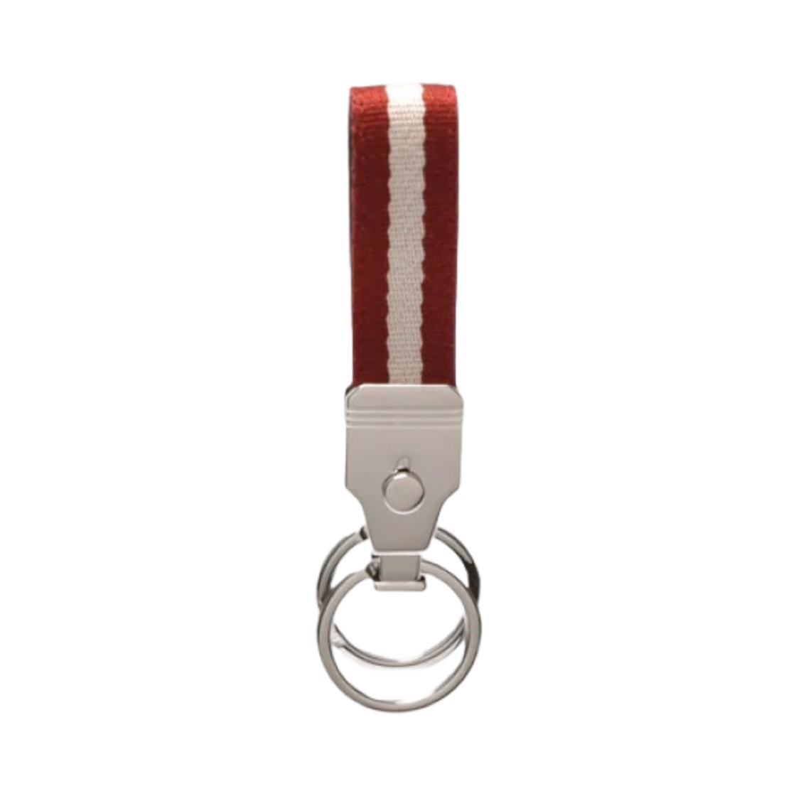 발리 라이론 코튼 & 메탈 키 홀더 메탈릭(Bally Liron Cotton & Metal Key Holder Metallic)