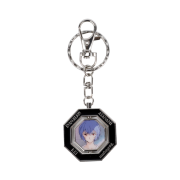 Mahagrid x Evangelion Rei Spin Keyring Black