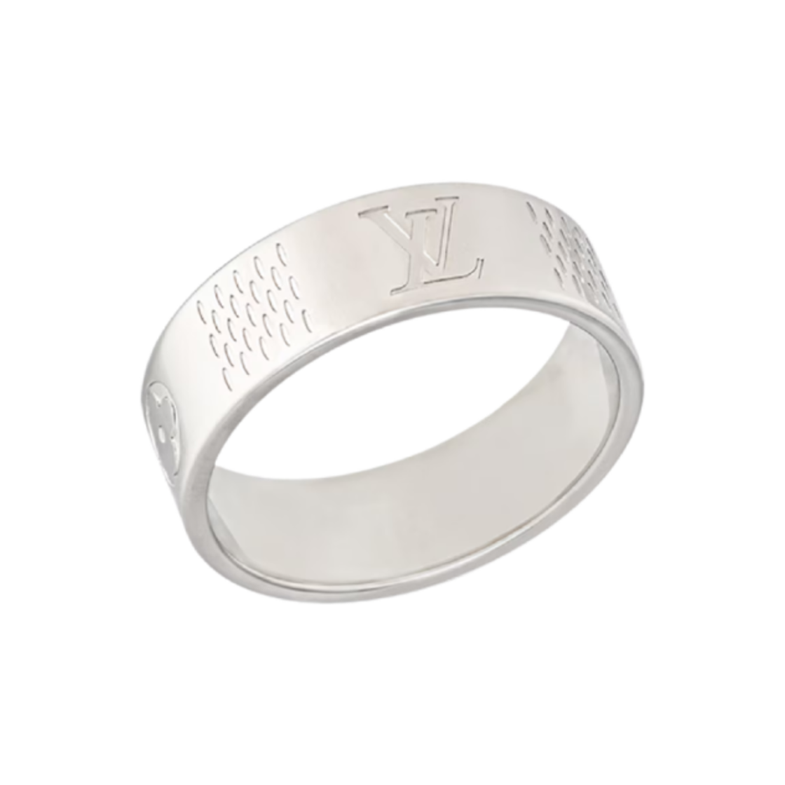 루이비통 다미에 스테이플스 뉴 링 실버(Louis Vuitton Damier Staples New Ring Silver) - 2