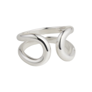 (W) Hermes Small Lima Ring Sterling Silver