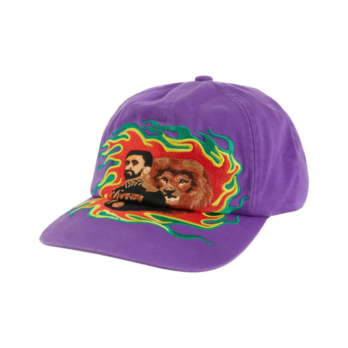 슈프림 라이언 오브 주다 6-패널 퍼플 - 23SS(Supreme Lion of Judah 6-Panel Purple - 23SS) - 1